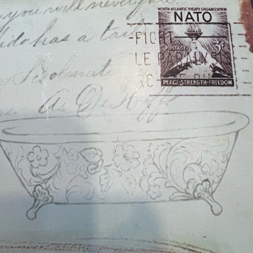 Vintage Paris Bathtub Art Print - Picture 6 of 9